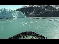 The Hubbard Glacier in Alaska (sunny/clear day). Music by Cobblestone Jazz www.cobblestonejazz.com