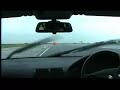 BMW 528i following 530D, Bedford AutoDrome