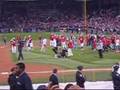 Papelbon doing post-game riverdance jig
