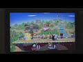 Meta Knight vs Peach at Smashville