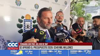 FERNANDO JURI PRES. DEL HCD DE SMT