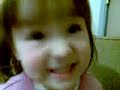 the kid has talent in singing & she is singing other countries song