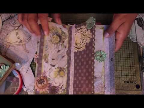 Scrapbooking Prima How-To Make a Super Cute & Fast Journal.m4v