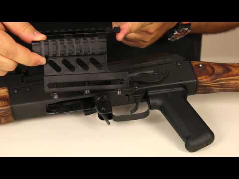 how to attach ak scope mount