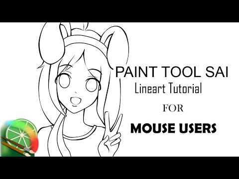 video-linktoworks-[SAI] Drawing with a Mouse - Lineart Tutorial - YouTube