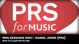 Daniel Jones talk on PRS for music