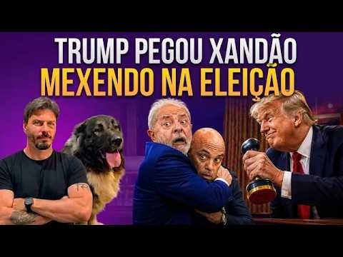 TRUMP PEGA XANDÃO NO PULO E DEIXA LULA EM ALERTA MÁXIMO!