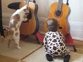 Izzy and Kirby Play Guitar