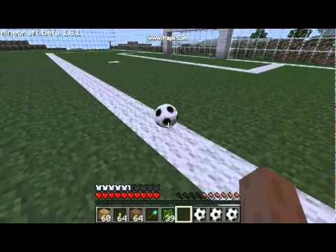 Minecraft Football Mod (soccer)[sports mod]