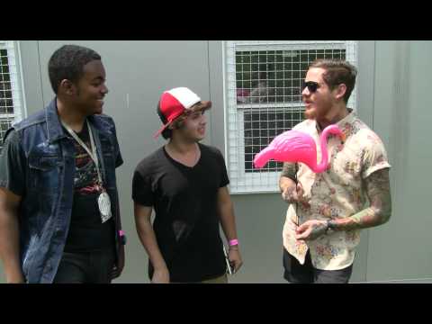 Mike Hranica - I, along with David McDonald of WXOU, got to meet up with The Devil Wears Prada's Mike Hranica at Mayhem Festival 2012 to interview them for The Oakland Post...
