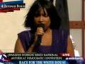 Jennifer Hudson Sings National Anthem at 2008 DNC