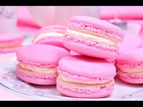 FoodTravelTVChannel - มาการองบัตเตอร์ครีม Buttercream Macaron มาการองหรือมากาฮอง ขนมหวานหน้าตาน่ารักที่หลายๆ...