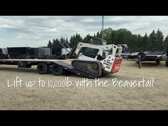 2023 Double A Trailers Gooseneck Hyd Beaver Tail High Boy-8.5'x3 in Cargo & Utility Trailers in Strathcona County
