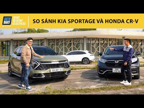 So sánh Honda CR-V và Kia Sportage: Ưu nhược điểm của xe Nhật - Hàn |Autodaily/vn|