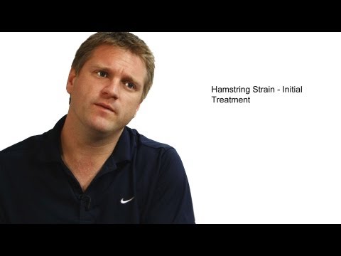 how to treat tweaked hamstring