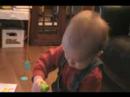 Noah Opening his Present