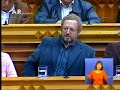 Luís Fazenda responde às críticas da bancada do PS, que desvalorizara o descontentamento na Função Pública e o próprio tema da declaração política do Bloco. Lembrando que o ministro Augusto Santos Silva tinha admitido as 