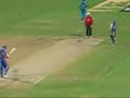 IPL Match: Mum Indians vs. Raj Royals - Shane Watson Bowled!