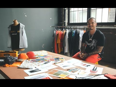 Los primeros trazos de J Balvin como diseñador (VIDEO)