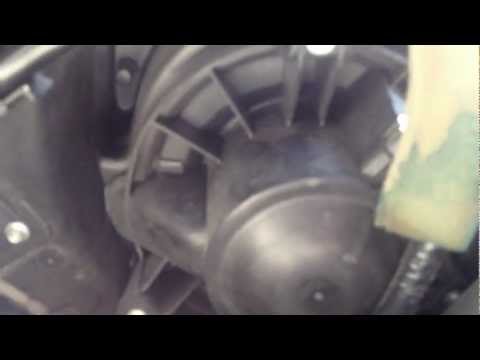 How To:Nissan Xterra Heater blower/fan replacment