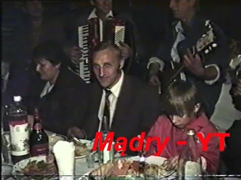 Myślisz, że byłeś na konkretnym weselu? To zobacz jak wyglądała impreza w 1992 roku