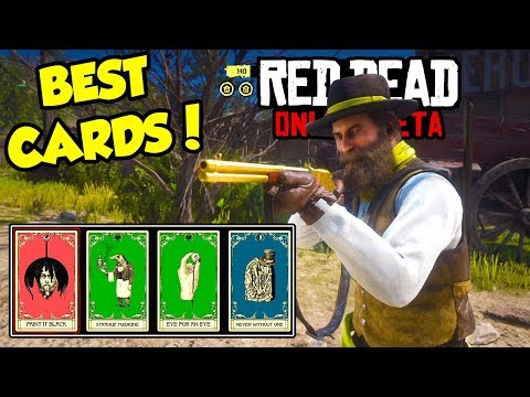 Day #34 – This is like AIMBOT… NEW BEST ABILITY CARDS in Red Dead
