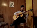 Mario Bross Water World in Acoustic Guitar