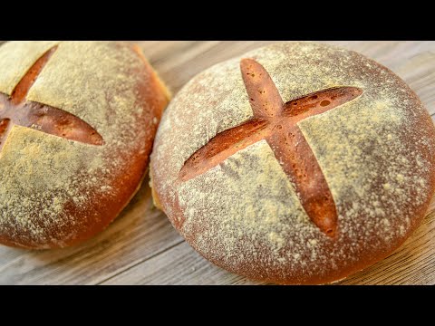 ХЛЕБ домашний в духовке простой рецепт | как испечь вкусный хлеб | выпечка | Homemade Bread