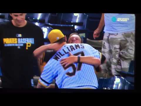 Pirates Trevor Williams & Dad Get Emotional Celebrating His First MLB Win
