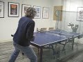 Bob Mankoff Plays Ping Pong 1