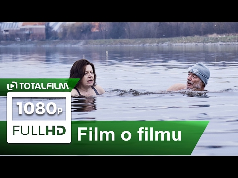 Bába z ledu (2017) - otužování - z natáčení