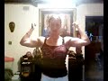 christal poses - double biceps & random