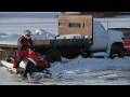 Double backflipping a snowmobile is not easy.