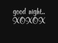 good night kiss