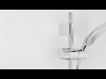 Mira Galena Electric Shower - 9.8kW Black Flock Glass Effect
