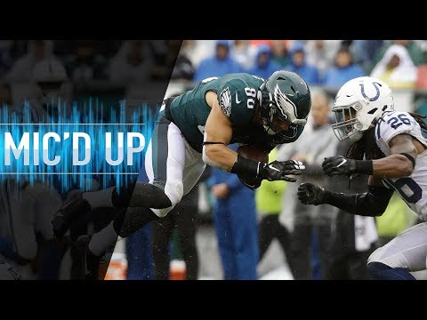 Video: Zach Ertz Mic'd Up vs. Colts 