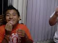 PIE EATING CONTEST ON TURKEY DAY MIZTLI VS EDWARD