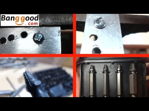 ⭐️Damaged Screw Extractor tool from Banggood⭐️best technique to extract damaged screw