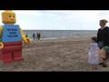 Legopop on Zandvoort beach