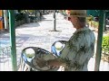 Bob Lyons playing steel drums at the 2008 Nascar Championship in Homestead
