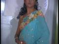 Blue Pure Georgette Saree with Blouse