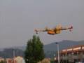 hidroaviones en la playa