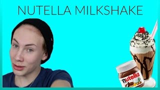 NUTELLA MILKSHAKE
