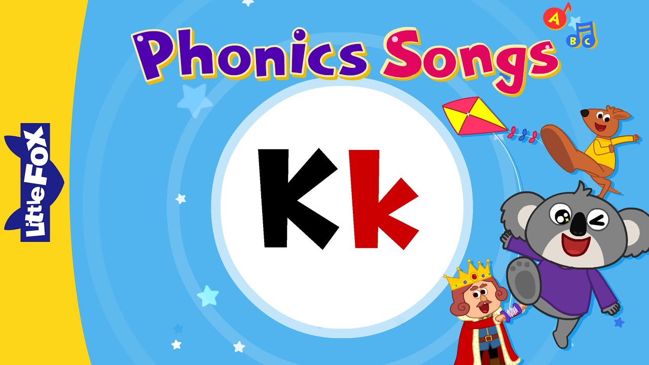 Letter Kk | New Phonics Songs | Little Fox | Animated Songs for Kids