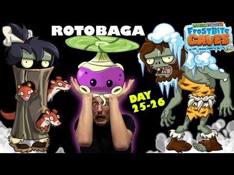 FGTeeV Dad Gets Mad @ Pesky Snow Weasels! The Rotobaga Journey! (PVZ 2 Day 25 & 26)