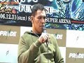 Antonio Rodrigo Nogueira Post Werdum Fight interview. Antonio Rodrigo Nogueira Post Werdum Fight interview.