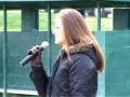 Ayla Brown - American Idol sings National Anthem