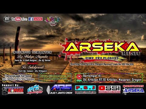 Live Streaming Campursari ARSEKA MUSIC / ARS AUDIO JILID 1 / HVS SRAGEN CREW 1 LIVE KRIKILAN