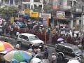 Marching monks in Rangoon on September 18th and 19th
