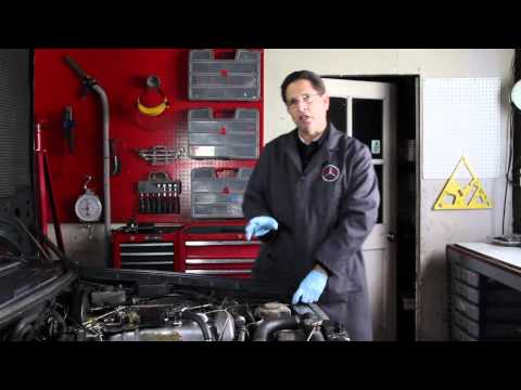 Mercedes Power Steering Pump Fluid Leak Diagnosis and Repair